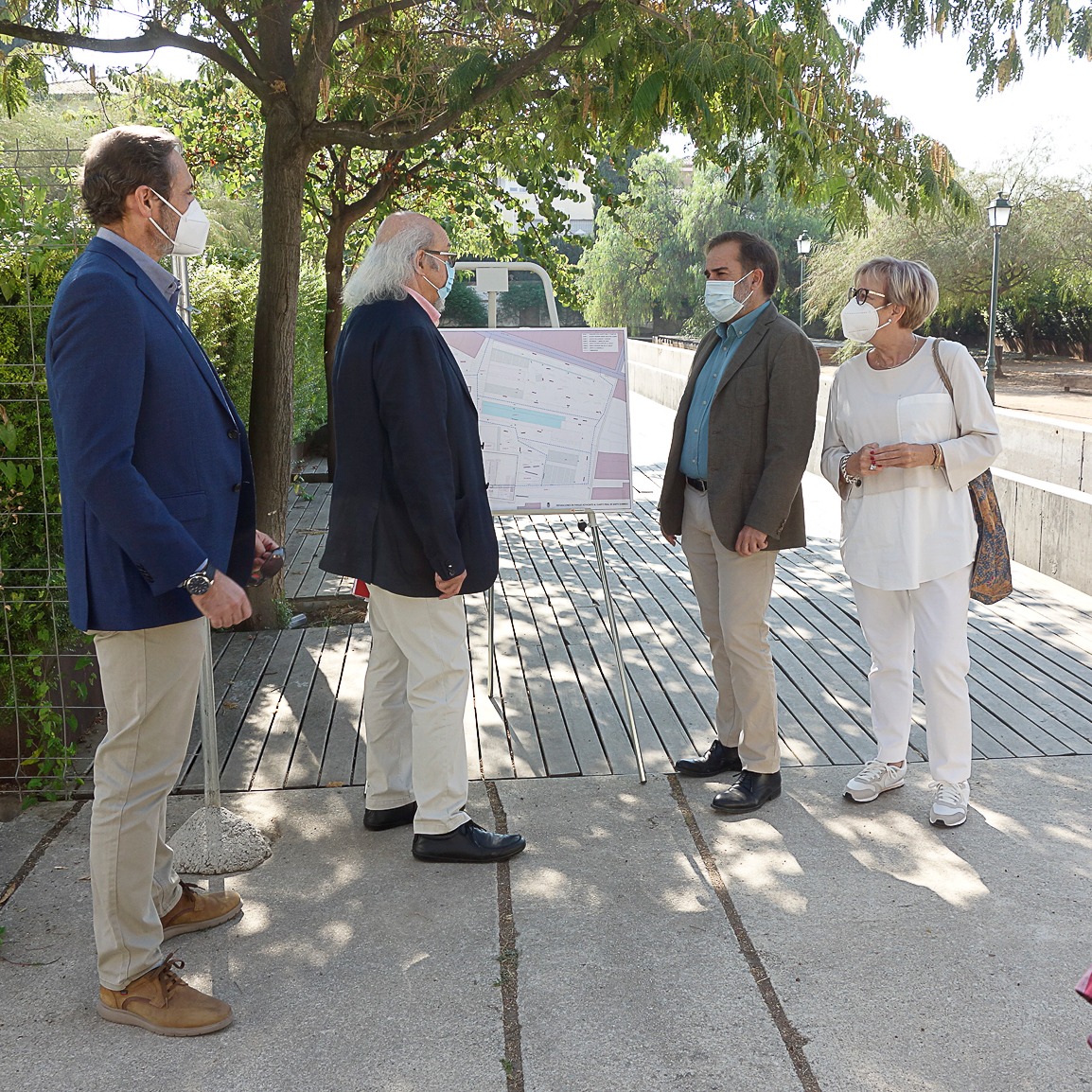 ©Ayto.Granada: EL AYUNTAMIENTO ARREGLAR EL PARQUE ZEN SITUADO JUNTO AL CUARTO REAL QUE SE REABRIR A PRIMEROS DE AO